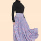 Summer 2025 Collection - Women's Skirt Pants Big Floral Rosette 813P14-G