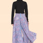 Summer 2025 Collection - Women's Skirt Pants Big Floral Rosette 813P14-G