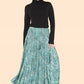 Summer 2025 Collection - Women's Skirt Pants Big Floral Rosette 813P14-G