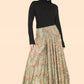 Summer 2025 Collection - Women's Skirt Pants Big Floral Rosette 813P14-G