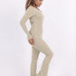 Backless slim fit jumpsuit