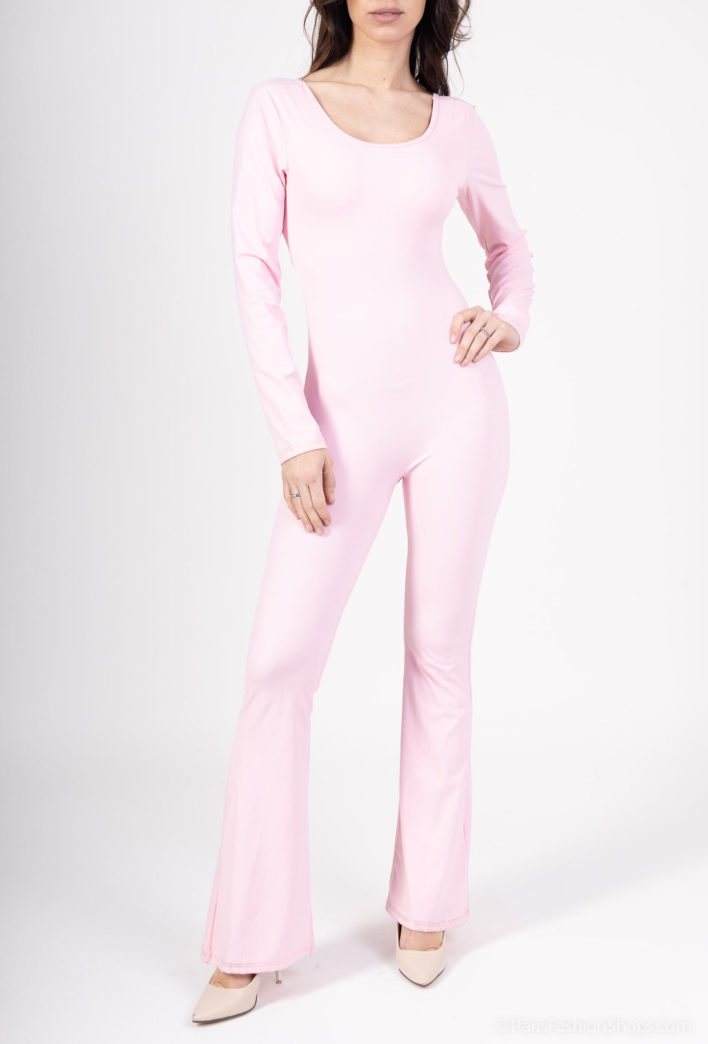 Backless slim fit jumpsuit