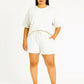 Ladies short sleeve short set