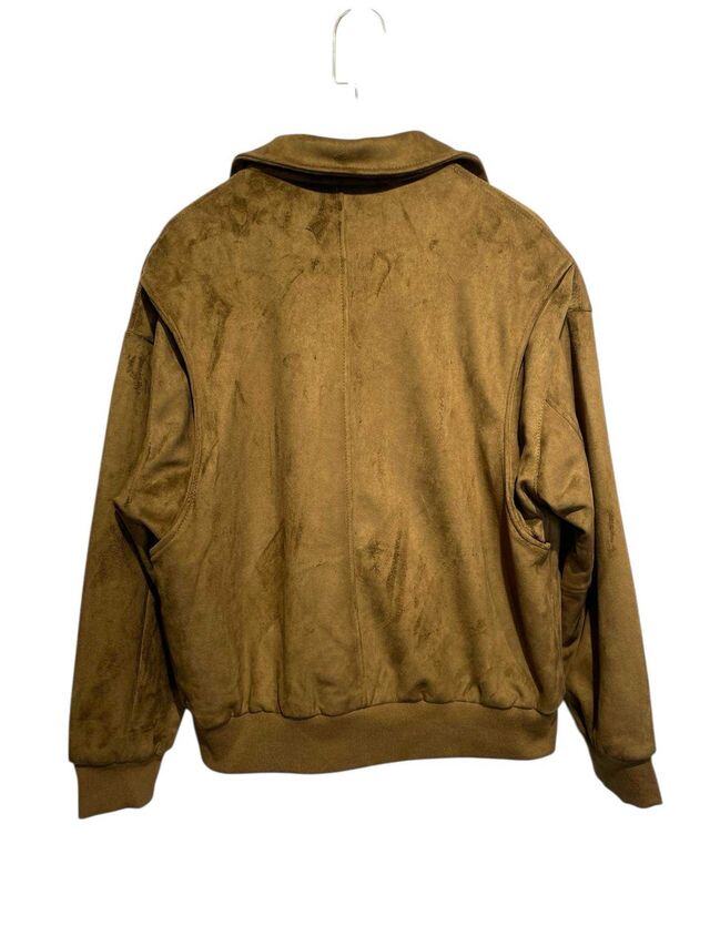 DENVER – Faux suede jacket with patch pockets
