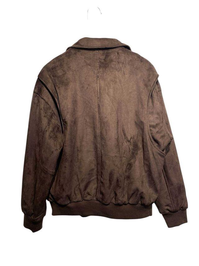 DENVER – Faux suede jacket with patch pockets