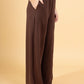 DENVER – High-waisted soft wide leg pants