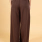DENVER – High-waisted soft wide leg pants