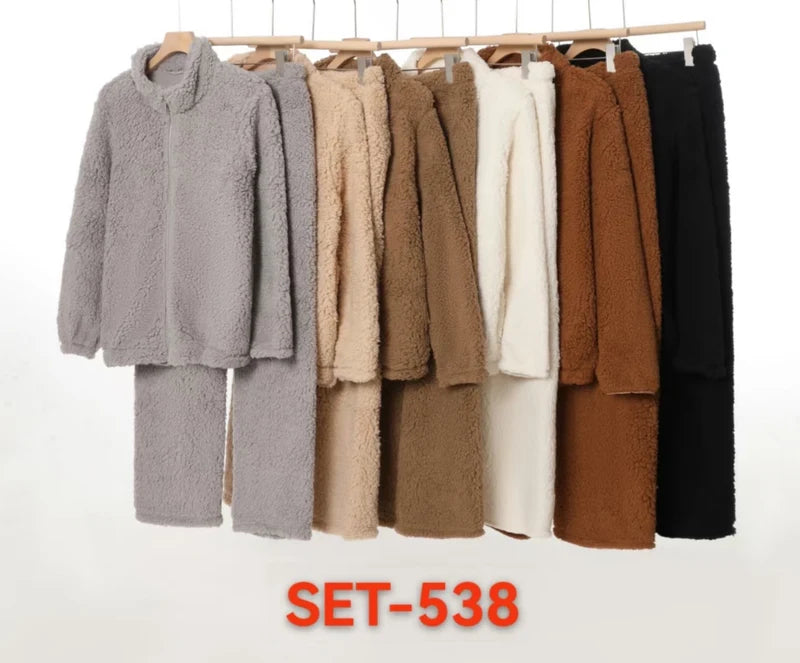 Women's Zip Vest Set