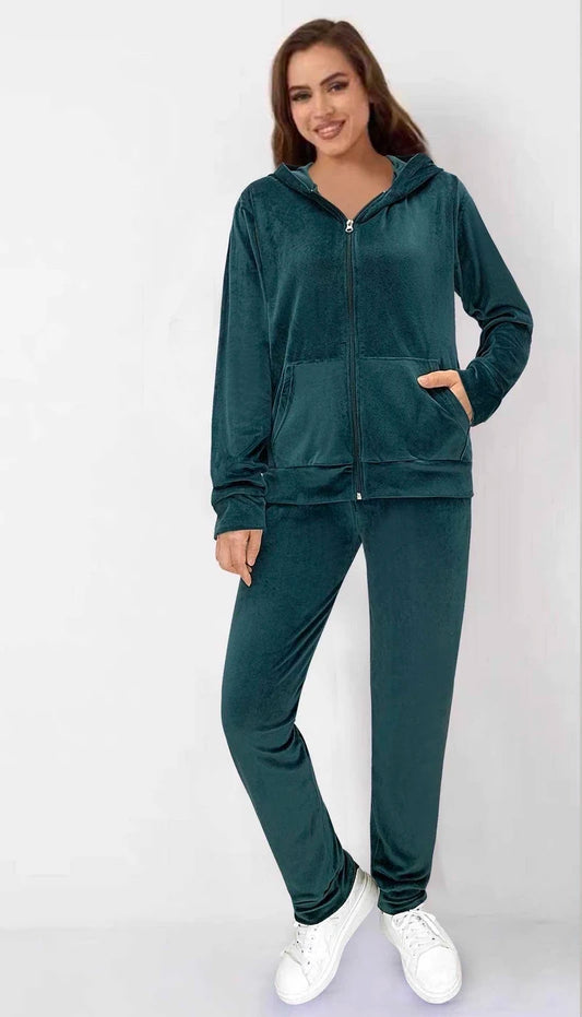 Sweet velvet vesting set