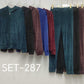 Sweet velvet vesting set