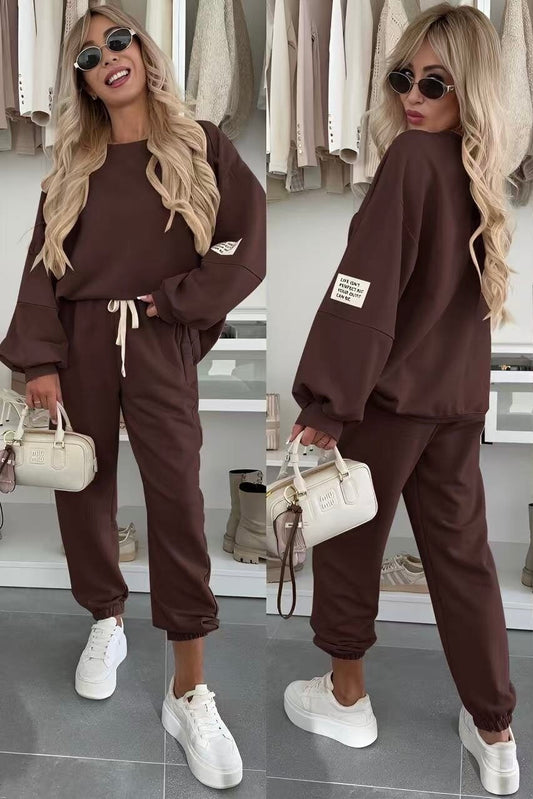 Oversize set "Life isn’t perfect but your outfit can be"