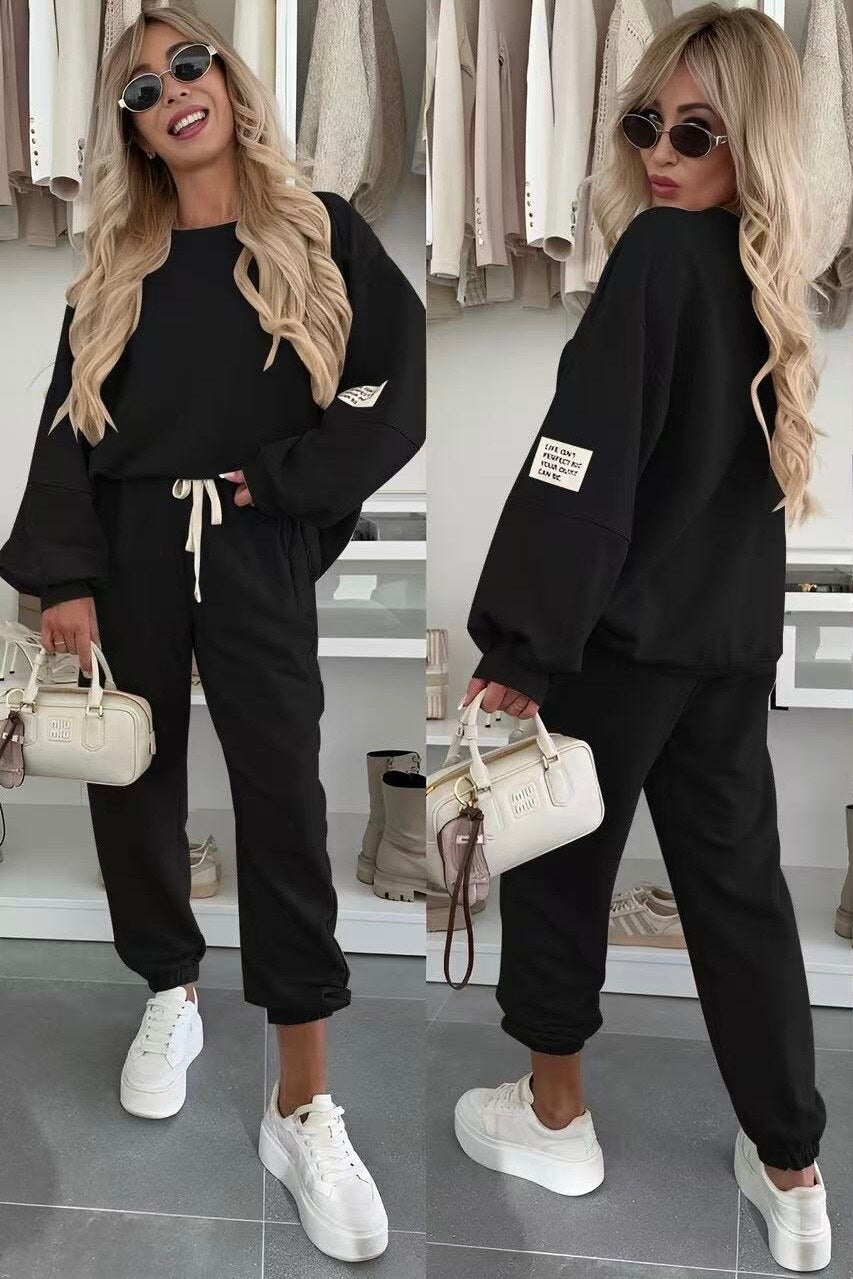 Oversize set "Life isn’t perfect but your outfit can be"