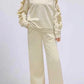 Cute Pearl Sweater Set