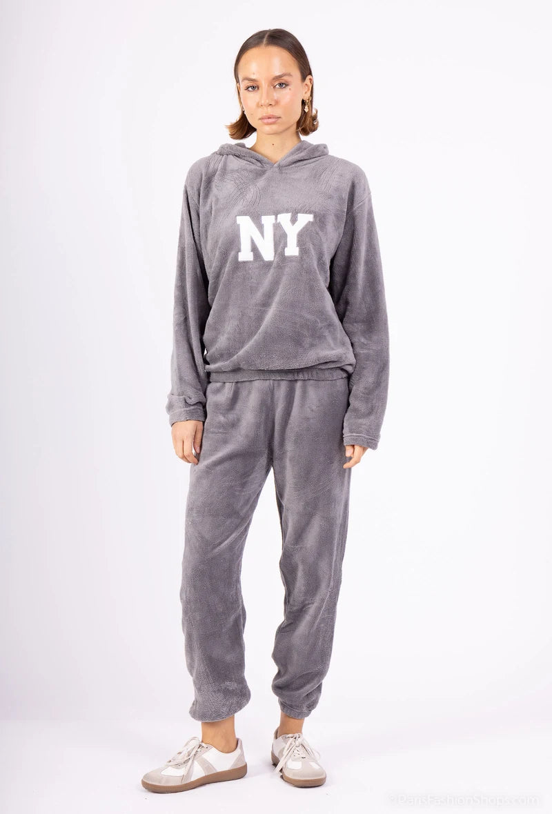 NY hoodie set