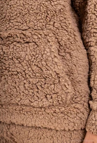 Front Pocket Sweatshirt Set