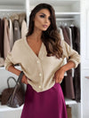 Button-up cardigan vest