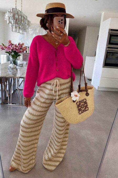 Super soft cardigan with 20% baby alpaca and buttons