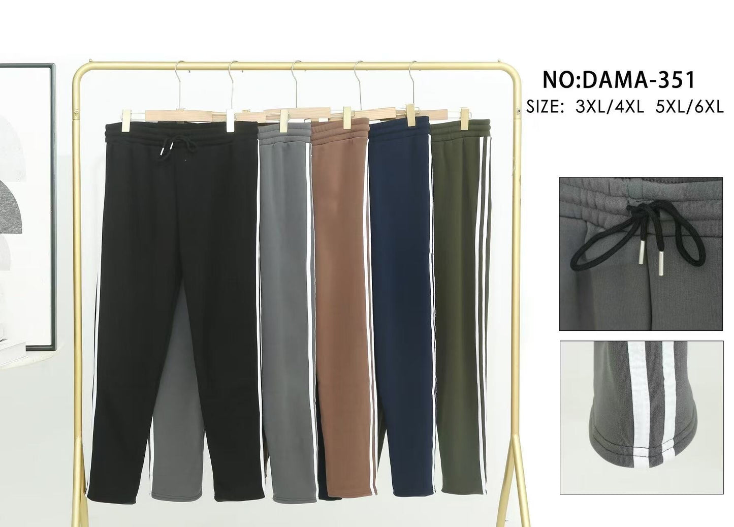 Jogging stuffed with conventional bands