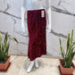 Sequined velvet skirt
