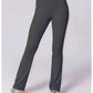 High-waisted flared leggings in sculpting technical fabric