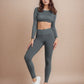 High-waisted seamless shaping leggings for women