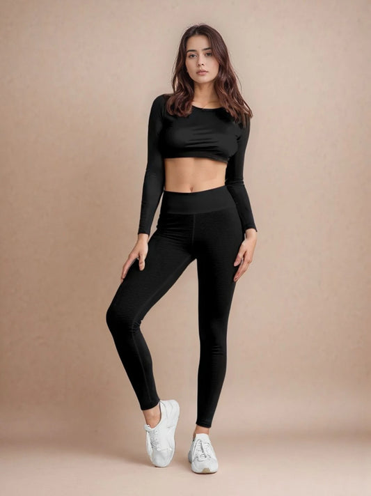High-waisted seamless shaping leggings for women