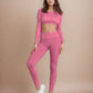 High-waisted seamless shaping leggings for women