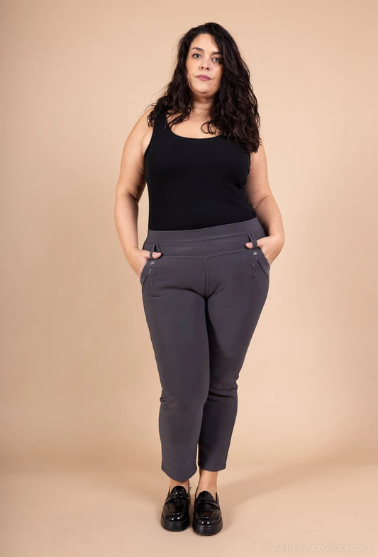 New leggings with buttons on the pockets