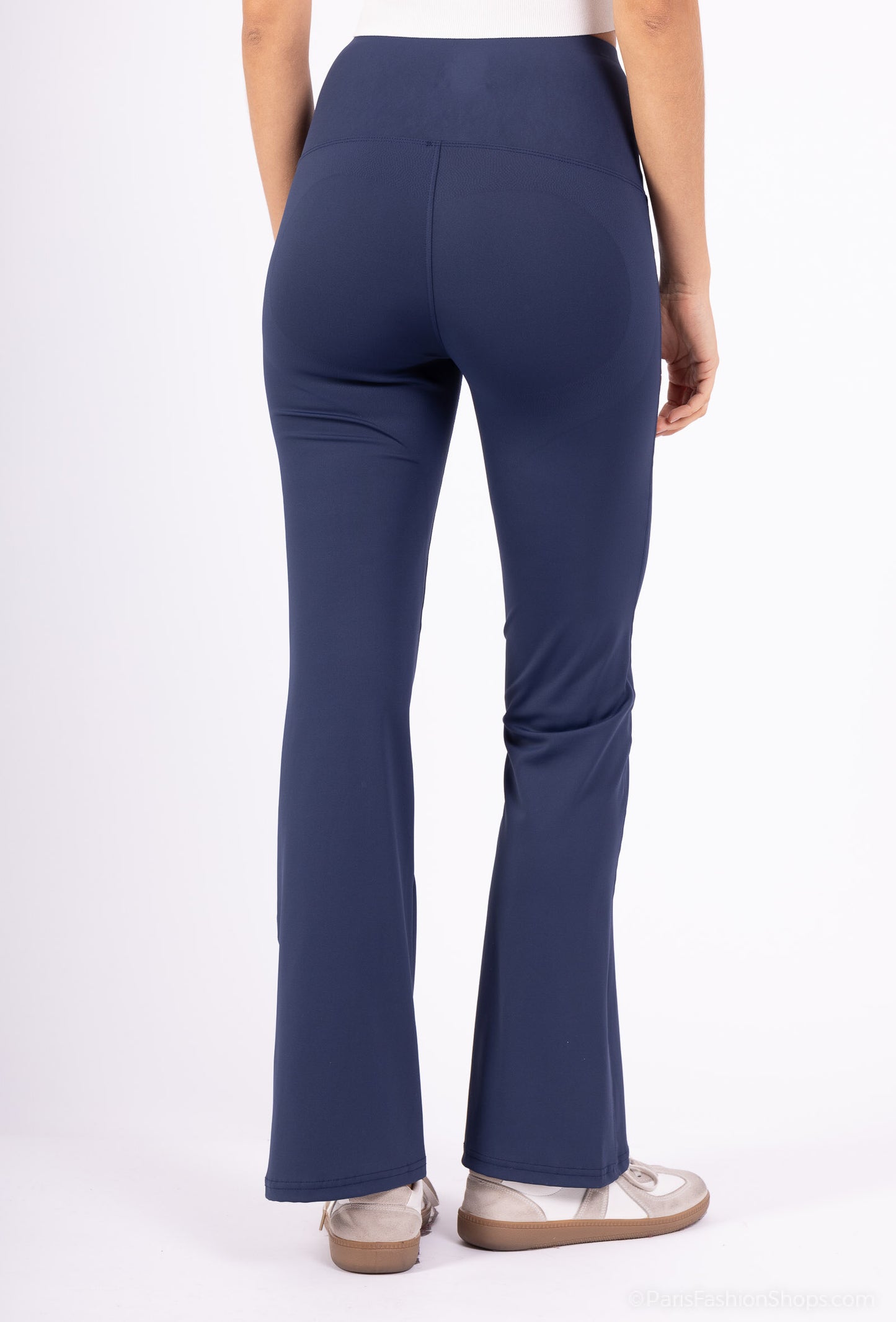 Elephant legs leggings with closure