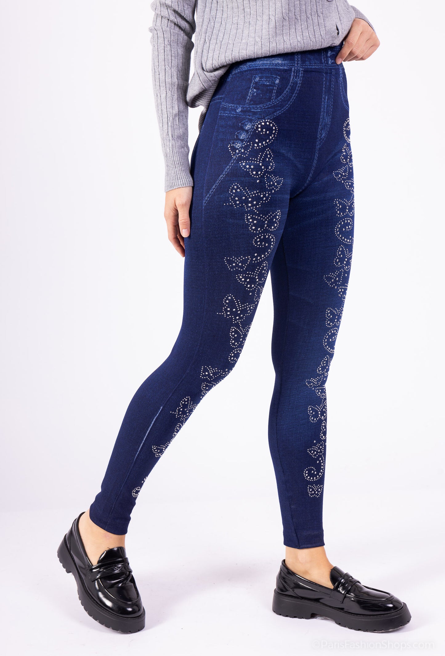butterfly pattern leggings