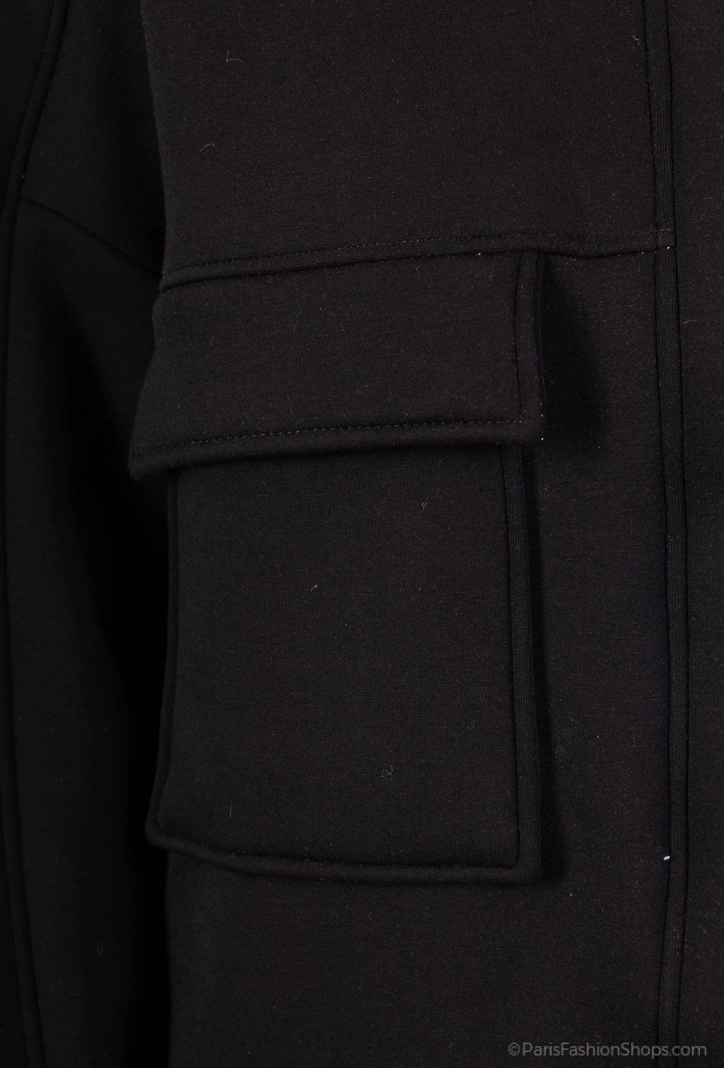 MALONE – Chunky knit cargo set with large pocket jacket