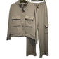 MALONE – Chunky knit cargo set with large pocket jacket