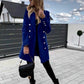 Chic coat with gold buttons