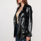 Stylish faux leather coat