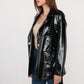 Stylish faux leather coat