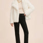 MONROE - Short jacket in premium faux fur