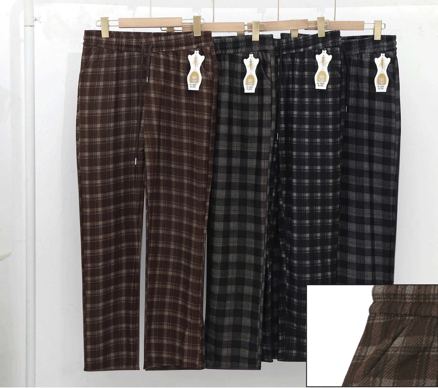 Classic checkered pants