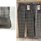 Large -Size filled Checkered Pants