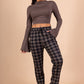Filled Checkered Pants