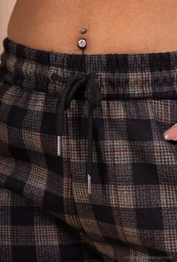 Filled Checkered Pants