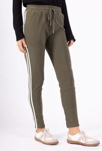 pants with stripes on the side