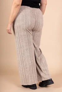 plus size ribbed pants