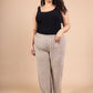plus size ribbed pants