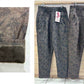 Large -sized pants thicket flower patterns