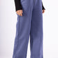 Women's Fleece-Lined Striped Pants