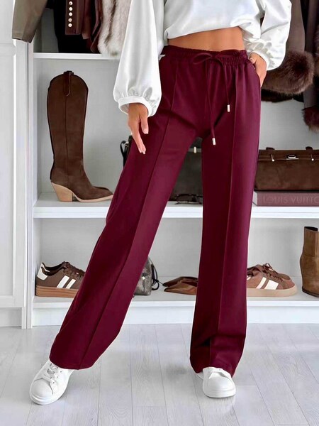Elegant jogging Pant elastic size with pockets