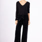 Women's Fleece-Lined Velvet Pants
