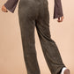 Soft Plush Lounge Pants with Warm Fleece Fabric