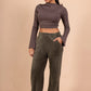 Soft Plush Lounge Pants with Warm Fleece Fabric