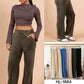 Soft Plush Lounge Pants with Warm Fleece Fabric